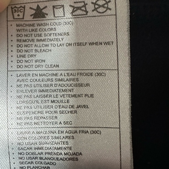 Nike Dri-FIT Wide Leg Pants Women’s Size S Navy Blue Athletic Training - Picture 6 of 6